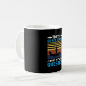 Fischen oder nicht fischen kaffeetasse (Vorderseite Links)