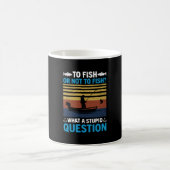 Fischen oder nicht fischen kaffeetasse (Mittel)
