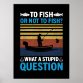Fischen oder nicht fischen poster (Vorne)