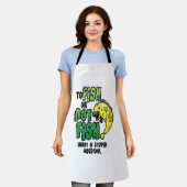 Fischen oder nicht fischen schürze (Getragen)