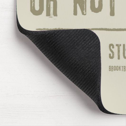 Fischen oder nicht fischen? Was für eine blöde Fra Mousepad (Ecke)