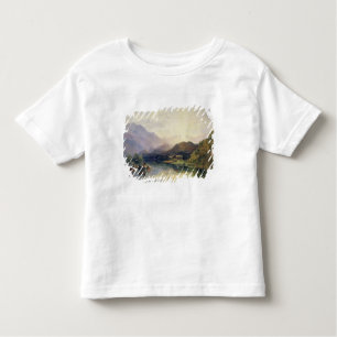 Fischen-Party in Loch Achray, mit Blick auf Ben V Kleinkind T-shirt