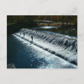 Fischen Postkarte (Vorderseite)