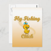 Fischen Postkarte (Vorne/Hinten)