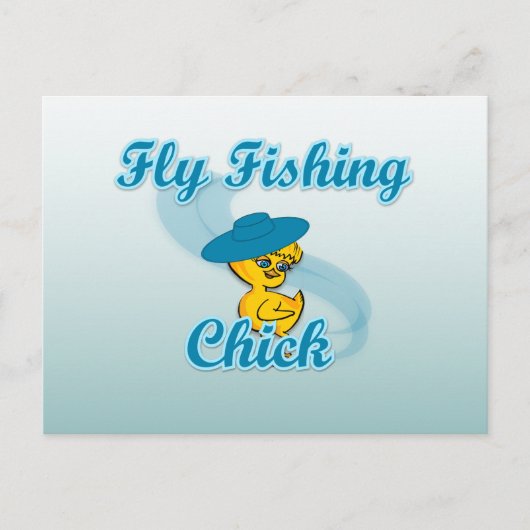 Fischen Postkarte (Vorderseite)