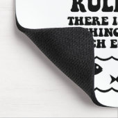 Fischen-Regel keine 4 Mousepad (Ecke)