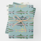 Fischen Regenbogenforelle Geschenk Wrap Set Geschenkpapier Set (Beispiel)