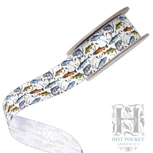 Fischen Satinband