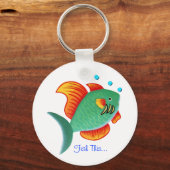Fischen Schlüsselanhänger (Vorderseite)