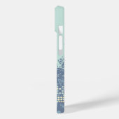 Fischen Seefischerei blaues grünes Wasser spritzen Case-Mate iPhone Hülle (Rückseite / Links)