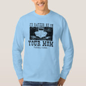 Fischen-Shirt - Ihre Mama T-Shirt (Vorderseite)