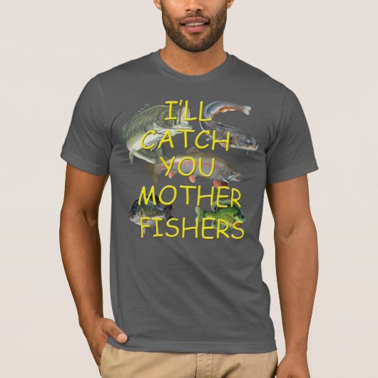 Fischen-Shirt T-Shirt (Vorderseite)