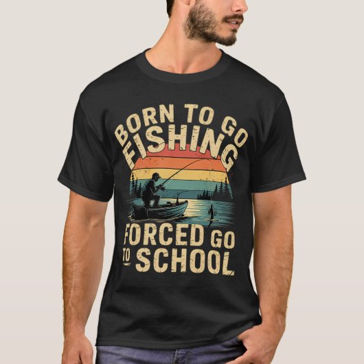 Fischen Sie herum T-Shirt (Vorderseite)