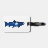Fischen Sie South Carolina Forelle Gepäckanhänger (Rückseite horizontal)