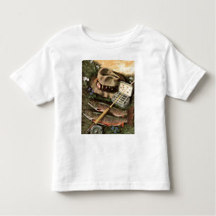 Fischen-Stillleben Kleinkind T-shirt