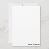 Fischen Sucht: Umarmung der Struliggle! Einladung (Rückseite)