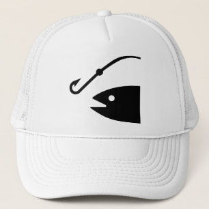Fischen-Symbol-Hut Truckerkappe