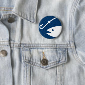 Fischen-Symbol-Knopf Button (Beispiel)