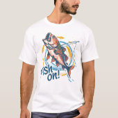Fischen T-Shirt (Vorderseite)