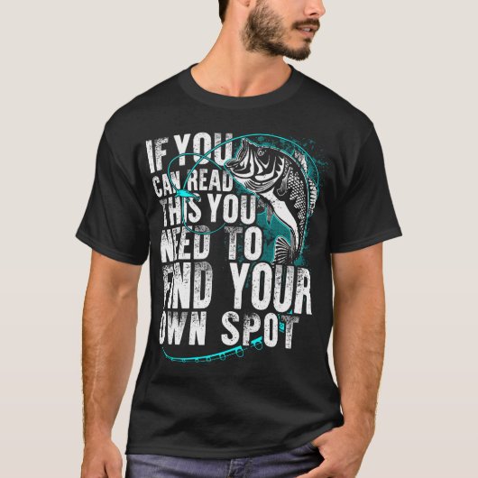 Fischen T-Shirt (Vorderseite)