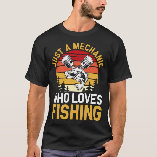 Fischen T-Shirt (Vorderseite)