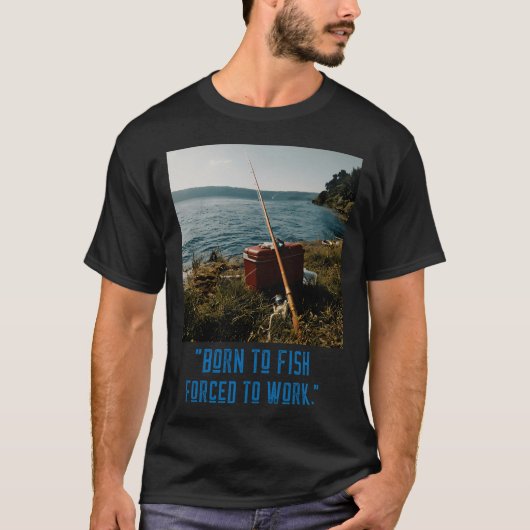 Fischen T-Shirt (Vorderseite)