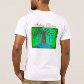 Fischen-Tagebücher - Baum des Lebens T-Shirt (Rückseite)