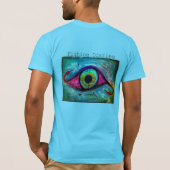 Fischen-Tagebücher - das Auge des Fischers T-Shirt (Rückseite)