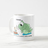 FISCHEN-TASSE KAFFEETASSE (Vorderseite Links)