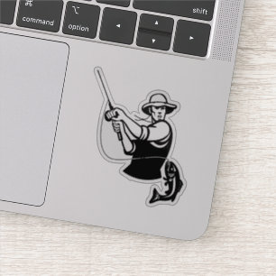 Fischen-Thema-Aktions-Abziehbild-Aufkleber Aufkleber