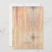 Fischen Thema Seine Geburtstagsparty Einladung (Rückseite)