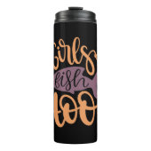 Fischen Thermosbecher (Vorderseite)