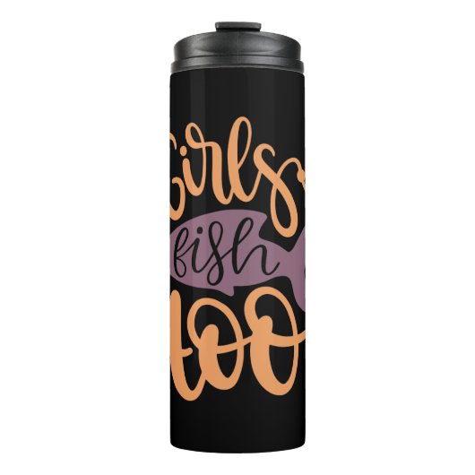 Fischen Thermosbecher (Vorderseite)