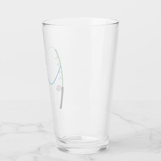 Fischen und Angelkombo Glas (Links)