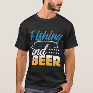 Fischen und Bier T-Shirt