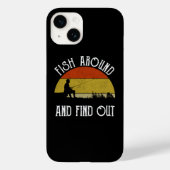 Fischen und erfahren Case-Mate iPhone hülle (Rückseite)