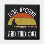 Fischen und erfahren magnet (Vorne)