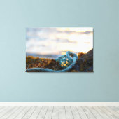 Fischen und Fischen Landschaftlich Leinwanddruck (Insitu (Holzboden))