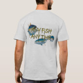 Fischen-Verein-Logokopie T-Shirt (Rückseite)