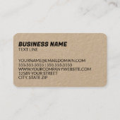 🐟 Fischen Visitenkarte (Rückseite)