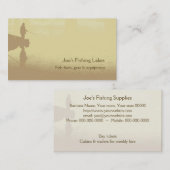 Fischen-Visitenkarte Visitenkarte (Vorne/Hinten)