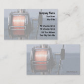 Fischen-Visitenkarten Visitenkarte (Vorne/Hinten)