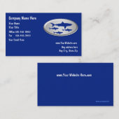 Fischen-Visitenkarten Visitenkarte (Vorne/Hinten)