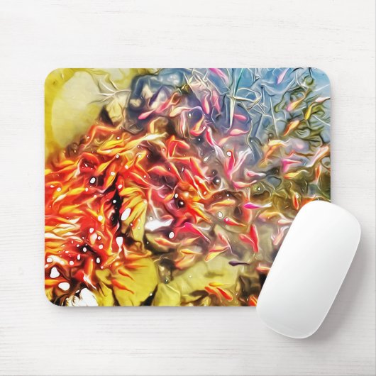 Fischen von Bildern auf einem Mauspad (Mit Mouse)