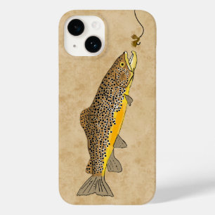 Fischen von Brauner Forelle Case-Mate iPhone 14 Hülle