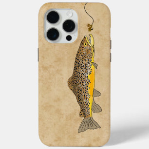 Fischen von Brauner Forelle Case-Mate iPhone Hülle