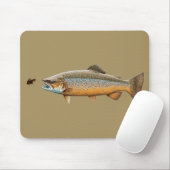 Fischen von Brauner Forelle Mousepad (Mit Mouse)