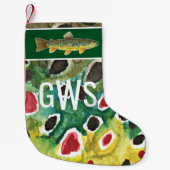 Fischen von Braunforellen seine oder ihre Personal Kleiner Weihnachtsstrumpf (Vorderseite)