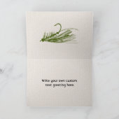 Fischen Weihnachten Karte (Innenseite)