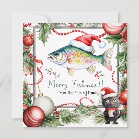 Fischen Weihnachten Weihnachten (Vorderseite)